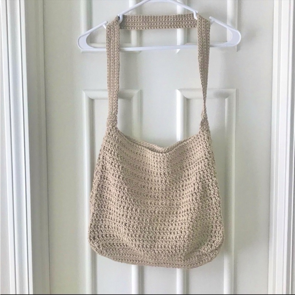 Handmade Crocheted Market Tote Bag